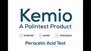 How to perform a peracetic acid PAA test with Kemio [upl. by Hwang]