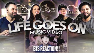 BTS quotLife Goes On MVquot Reaction  The message the harmonies… perfection 🥹  Couples React [upl. by Fulviah309]