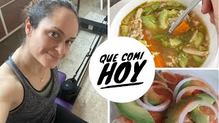 Que Comí Hoy 23ago20  Mi Cama De Pilates Reformer Recetas De Entomatadas Y Caldo Tlalpeño [upl. by Ldnek]