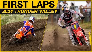 First Laps  2024 Thunder Valley Motocross [upl. by Triny]