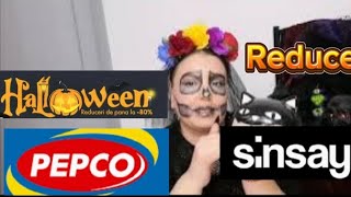 MEGA HAUL REDUCERI DE HALLOWEEN LA SINSAY SI PEPCOCE CUMPARATURI AM FĂCUT youtube youtuber yt [upl. by Thorner]