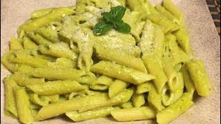 Pasta verde  Receta deliciosa [upl. by Ellesor975]