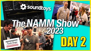 Soundtoys Oeksound AudioScape and more  Day TWO Exploring NAMM Show 2023 [upl. by Notse]