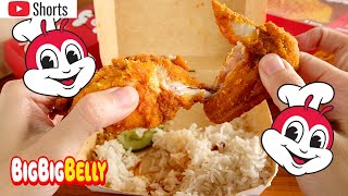 The Most Tender Fried Chicken Wings From Jollibee shorts [upl. by Chris]