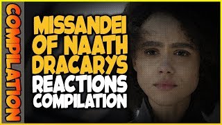 MISSANDEI OF NAATH DRACARYS Reactions Compilation [upl. by Geri]