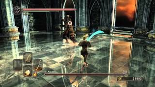 Dark Souls II DLC Sir Alonne Commits Seppuku [upl. by Vinna715]