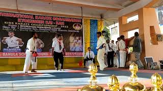 kyokushin karate fight  kyokushin karate India  JK Karate [upl. by Asiralc]