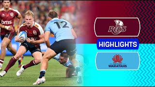 Super Rugby Pacific 2024  Reds v Waratahs  Round 1 Highlights [upl. by Alimac]