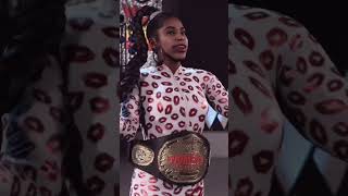 Bianca Belair Champion Entrance 🔥 shorts [upl. by Latsyc]