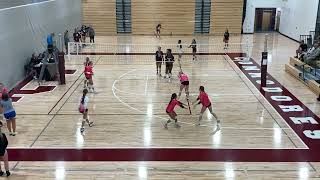 NCC Varsity Volleyball vs Tates Creek  Bluegrass 2024 [upl. by Delaryd]