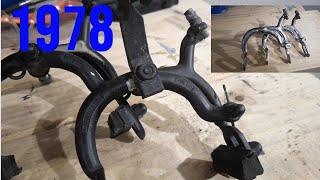 Weinmann Sidepull Brake from 1978 ASMR Restoration asmr restoration rebuild [upl. by Ferrand]