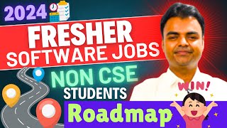 Software Jobs for Freshers 2024 for Non CSE Students IT Jobs for Mechanical Electrical Civil ECE [upl. by Nnyre]