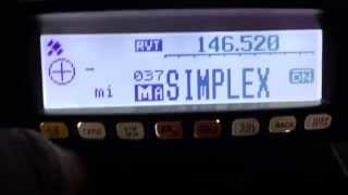 Yaesu FTM100 Fusion WIRESX digital Amateur radio C4FM APRS [upl. by Madson]