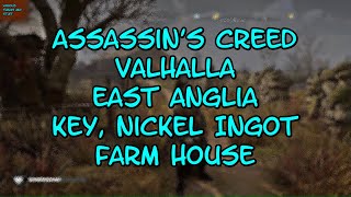 Assassins Creed Valhalla East Anglia Key Nickel Ingot Farm House [upl. by Sesilu]