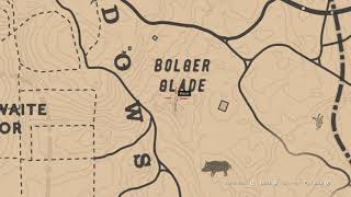 RDR2 Landmarks of Riches Treasure Map 4 silver bracelet console story mode update  Bolger Glade [upl. by Qidas]