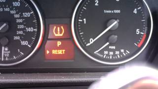 Reset Tyre Pressure BMW BC [upl. by Hsemar]