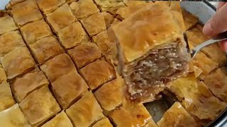 KRALJICA KOLAČA BAKLAVA  topi se u ustima❗Recept moje mame 4k [upl. by Estevan]