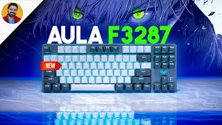 AULA F3287 Wired TKL Mechanical Gaming Keyboard  Best mechanical Keyboard under 2000 in 2024 [upl. by Ardnovahs]