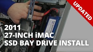 How to InstallUpgrade the SSD Card Slot of a 27inch iMac Late 2012 iMac131 [upl. by Siekram]