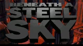 Beneath a Steel Sky gameplay PC Game 1994 [upl. by Ahsaya]