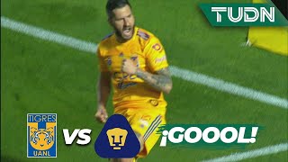 ¡De otra galaxia Golazo de Gignac  Tigres 3  0 Pumas  Liga Mx CL 2020  J8  TUDN [upl. by Xer]