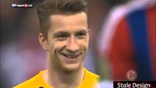 Marco Reus und Robert Lewandowski Gänsehautmoment [upl. by Polky]