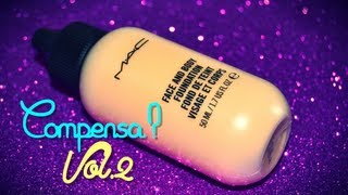 ✵ ¿COMPENSA Vol2 Base de Maquillaje FACEampBODY MAC ✵ [upl. by Rosalinda]