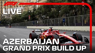 LIVE Azerbaijan Grand Prix BuildUp [upl. by Aliuqaj]