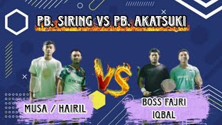 SPARING  IQBAL  BOSS FAJRI VS MUSA  HAIRIL [upl. by Aisenet]