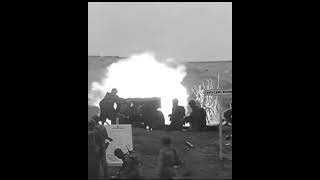 57mm Gun M1 vs bunker demonstration in February 1944 [upl. by Tripp]