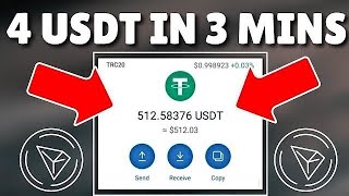 Best USDT Mining Website 2024  New USDT Earning app  New USDT Mining Site  Best TRX Mining [upl. by Trimmer]