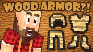 Why Wood Armor Doesnt Exist  Minecraft [upl. by Nilrev]