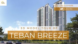 Exploring HDB BTO Teban Breeze in 3D Sales Launch June 2024 [upl. by Girardi]