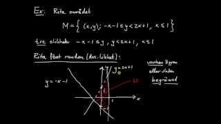 Analytisk geometri flerdim del 1  områden i planet introduktion [upl. by Arrol267]