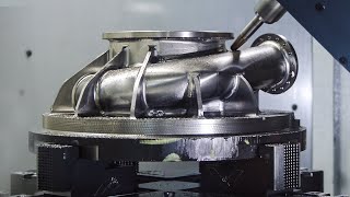 Incredible Process of CNC Machining a Rocket Engine Turbopump [upl. by Lathe]