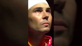 Nadal CRYING during national anthem of Spain for Davis Cup shorts tennis [upl. by Yila139]