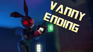 VANNY Ending  FNAF Security Breach  No Commentary [upl. by Byrn809]