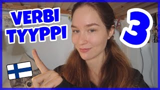 Learn Finnish Verbs  Type 3 Minä Verbs  Verbityyppi 3 Part 1 [upl. by Marilla]