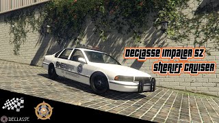 GTA V Declasse Impaler SZ Sherrif Cruiser [upl. by Noral653]