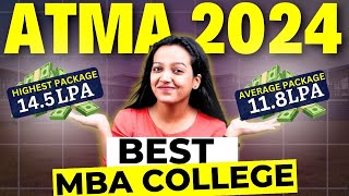 Top MBA Colleges you can target through ATMA 2024  Highest Package 145 LPA mba atma [upl. by Ryter]