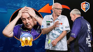 Manfred Bilderl REACTION to beating Phil Taylor quotHes the biggest legend it doesnt get betterquot [upl. by Shanta]