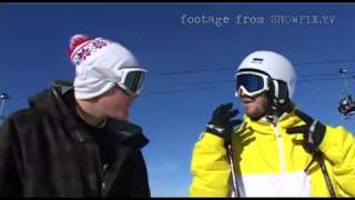 How To Afterbang  Freeski Trick Tip [upl. by Pattin]