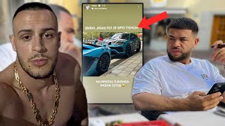 Noizy provokon Don Xhoni i shpall lufte me Makina [upl. by Eetsirk]