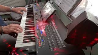 Equinoxe part 5 JeanMichel Jarre played on the Yamaha Tyros 4 keyboard [upl. by Rosenblatt]