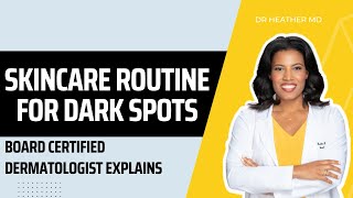 Skincare Routine for Dark Spots [upl. by Airemahs587]