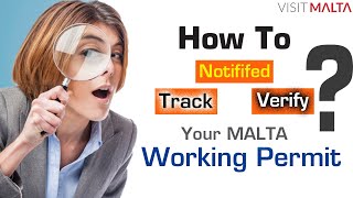 How To Track Malta Work Permit Verify Malta Work Visa Validate Malta Work Visa Malta Working Visa [upl. by Adnak864]