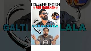 EMIWAY BANTAI DISS COMING FOR BADSHAH 📈🔥 emiwaybantai honeysingh badshah [upl. by Inahet]