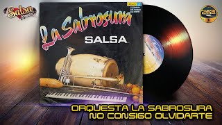 No Consigo Olvidarte  Orquesta La Sabrosura  Salsa Romantica [upl. by Ynnal]