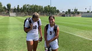 Post Game Interview with Anika Schmied and Natalie Turiace [upl. by Armalla]