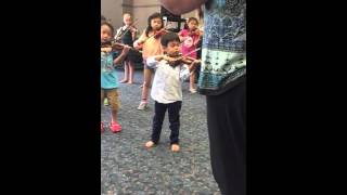 Lightly row group class Suzuki violin lesson [upl. by Sudhir]